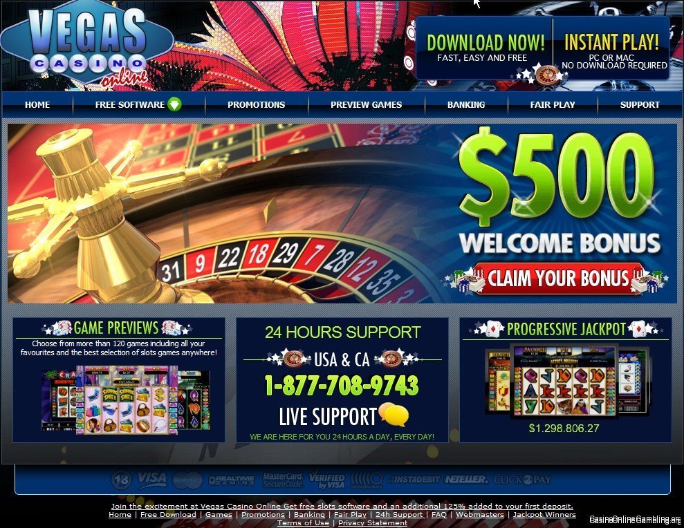 vegas casino online скачать